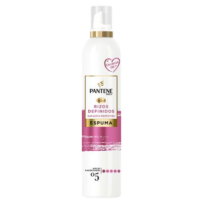 Espuma fijadora Pantene 300 ml Rizos Definidos