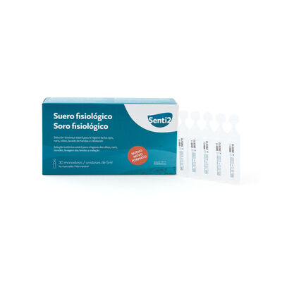 Suero fisiol&oacute;gico Senti2 30 monodosis