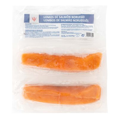 Salmón noruego Poseidón en lomos 250g