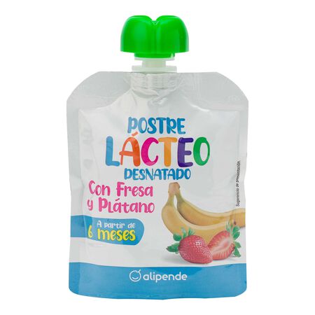 Pouch frutas Alipende fresa plátano 90g