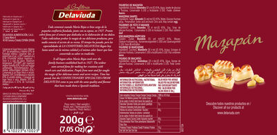 Figuras mazap&aacute;n Delaviuda 200g