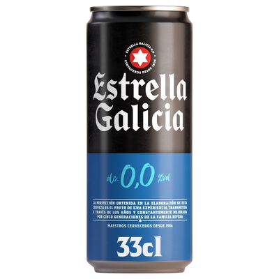 Cerveza 0,0 Estrella Galicia 33cl