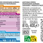 Aceitunas sin hueso Alipende 400g gordal aliñada