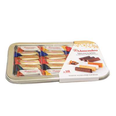 Turrón selección bandeja Almendro 400g