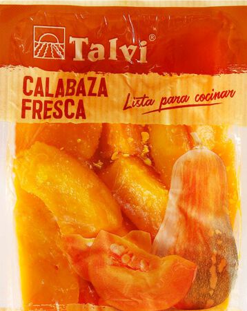 Calabaza troceada al vac&iacute;o 400g
