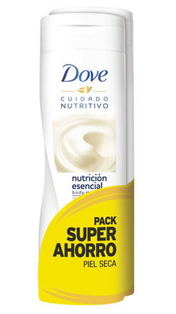 Body milk Dove 400ml 2 uds piel seca