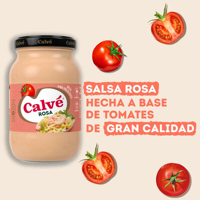 Salsa Calvé 210ml rosa