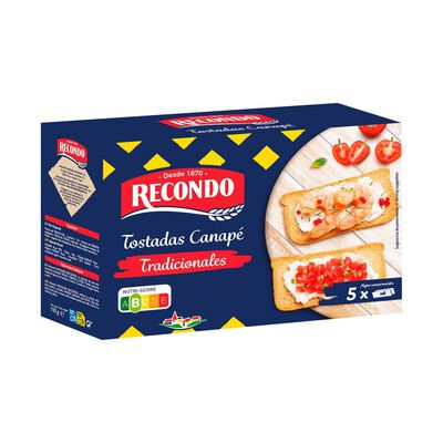 Melba cuadrada Recondo 100g