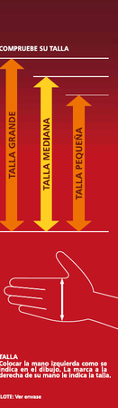 Guantes reforzados Lanta talla mediana