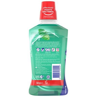 Enjuague bucal Colgate Plax Soft Mint protección 24H, antibacteriano 500ml