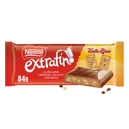 Chocolate con leche y galleta Tostarica Nestlé 84g