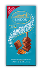 Chocolate con leche sal y caramelo Lindt 100g