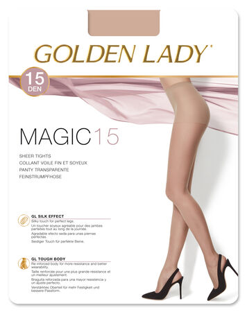 Panty Magic 15D Golden Lady Talla G Scala