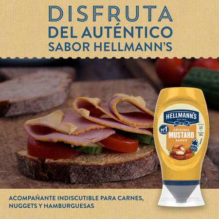 Salsa Hellmann'S 250ml mostaza