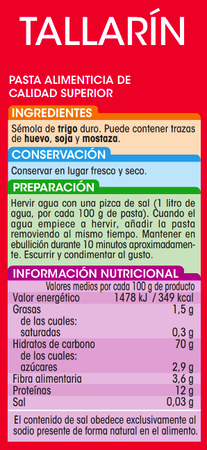 Tallar&iacute;n Alipende 500g