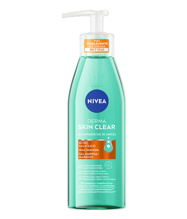 Gel Limpiador Nivea 150 ml Derma &Aacute;cido Salic&iacute;lico Y Niacinamida
