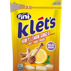 Chicles de miel lim&oacute;n jengibre sin az&uacute;car Klets Fini 39g