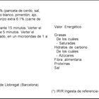 Lenteja riojana Litoral 425g con ingredientes naturales