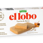 Turr&oacute;n de Jijona sin gluten con almendra y miel El Lobo 150g