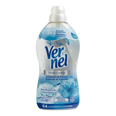 Suavizante Vernel 64 lavados fresh control