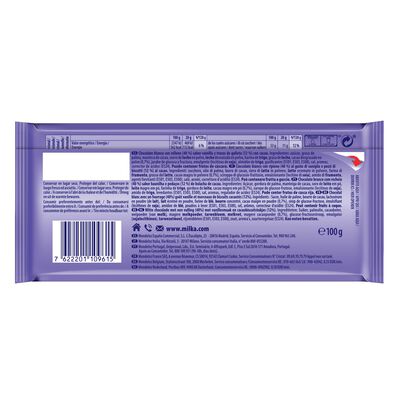Chocolate blanco Milka 100g con oreo