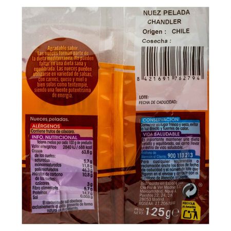 Nuez pelada Alipende 125g
