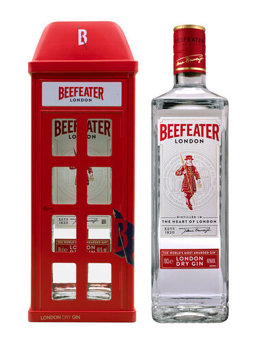 Ginebra Beefeater 70cl + Cabina metálica
