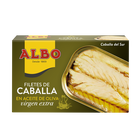 Filetes de caballa en aceite de oliva virgen Albo 85g