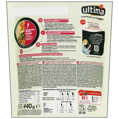 Alimeto para gato Ultima Cat Junior Pollo 0,44Kg.