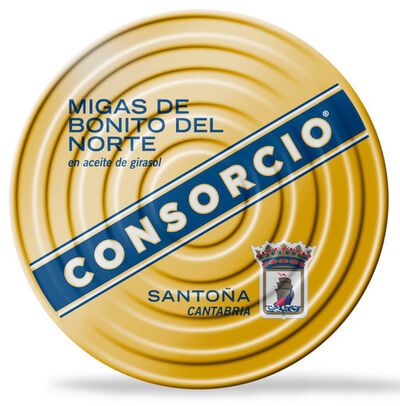 Migas de bonito del norte en aceite vegetal Consorcio 650g
