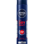Desodorante en spray Nivea men 200ml dry impact antitranspirante