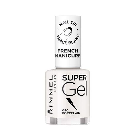 Maquillaje pintauñas Rimmel Super Gel francesa 090