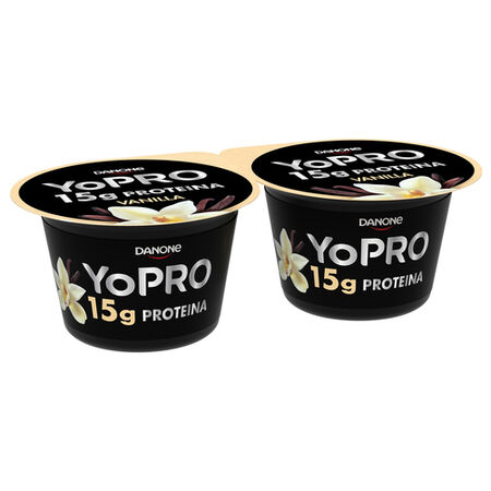 Yogur proteínas Yopro pack 2 vainilla
