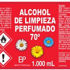 Alcohol de limpieza 70º Benito Parraga 1l perfumado