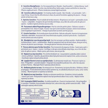 Tiras Cosmoplast para cortar sensitive