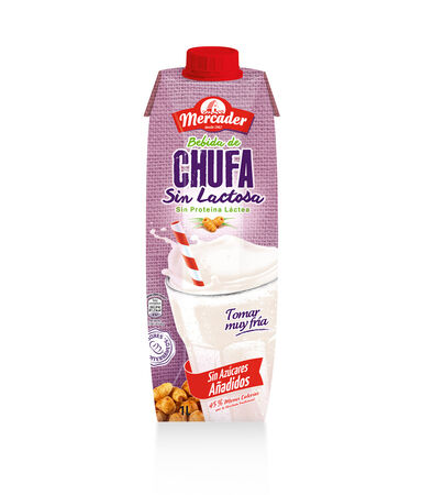 Bebida de chufa UHT 2.5% Mercader 1l