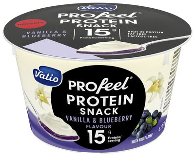 Quark protein Profeel Valio 175 gr vainilla y arandanos