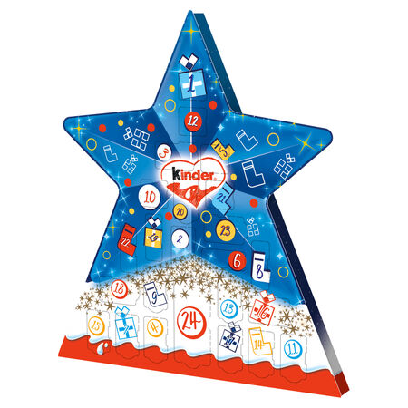 Calendario estrella chocolatina Kinder 149g