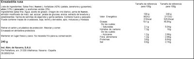 Ensaladilla rusa sin gluten Carretilla 240g