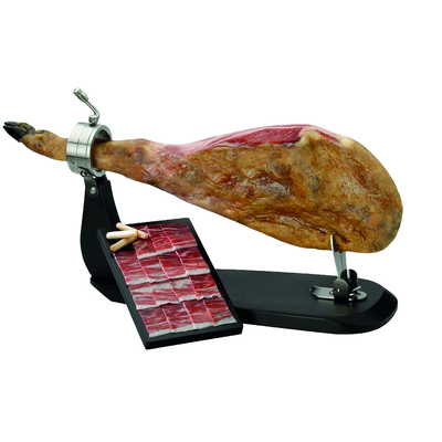 Jam&oacute;n de cebo ib&eacute;rico 50% raza ib&eacute;rica Sierra Azuaga al corte