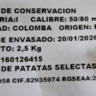 Patata gourmet malla 2,5kg