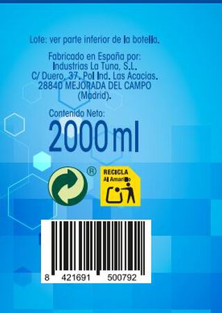 Agua desionizada Lanta 2l