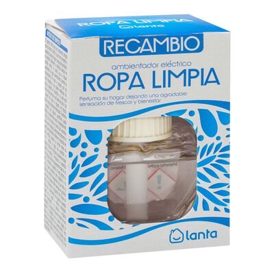 Ambientador eléctrico Lanta recambio ropa limpia