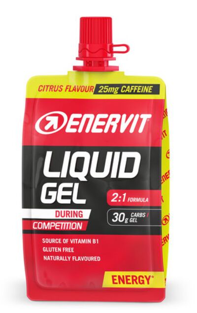 Gel líquido energético Enervit de 60 ml sabor citrus