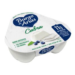 Queso fresco de cabra Burgo de Arias pack de 3 uds