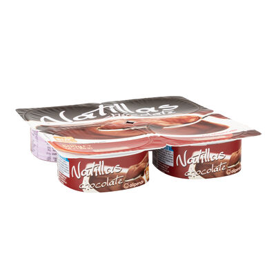 Natillas de chocolate Alipende pack 4 125g