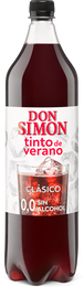 Tinto de verano sin alcohol clásico Don Simón 1,5l