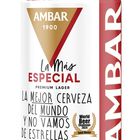 Cerveza Rubia Ambar Lata 33cl Especial