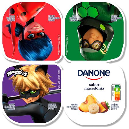 Yogur Danone pack 4 macedonia