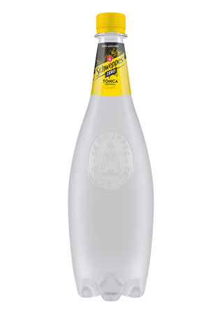 T&oacute;nica zero Schweppes botella 1l